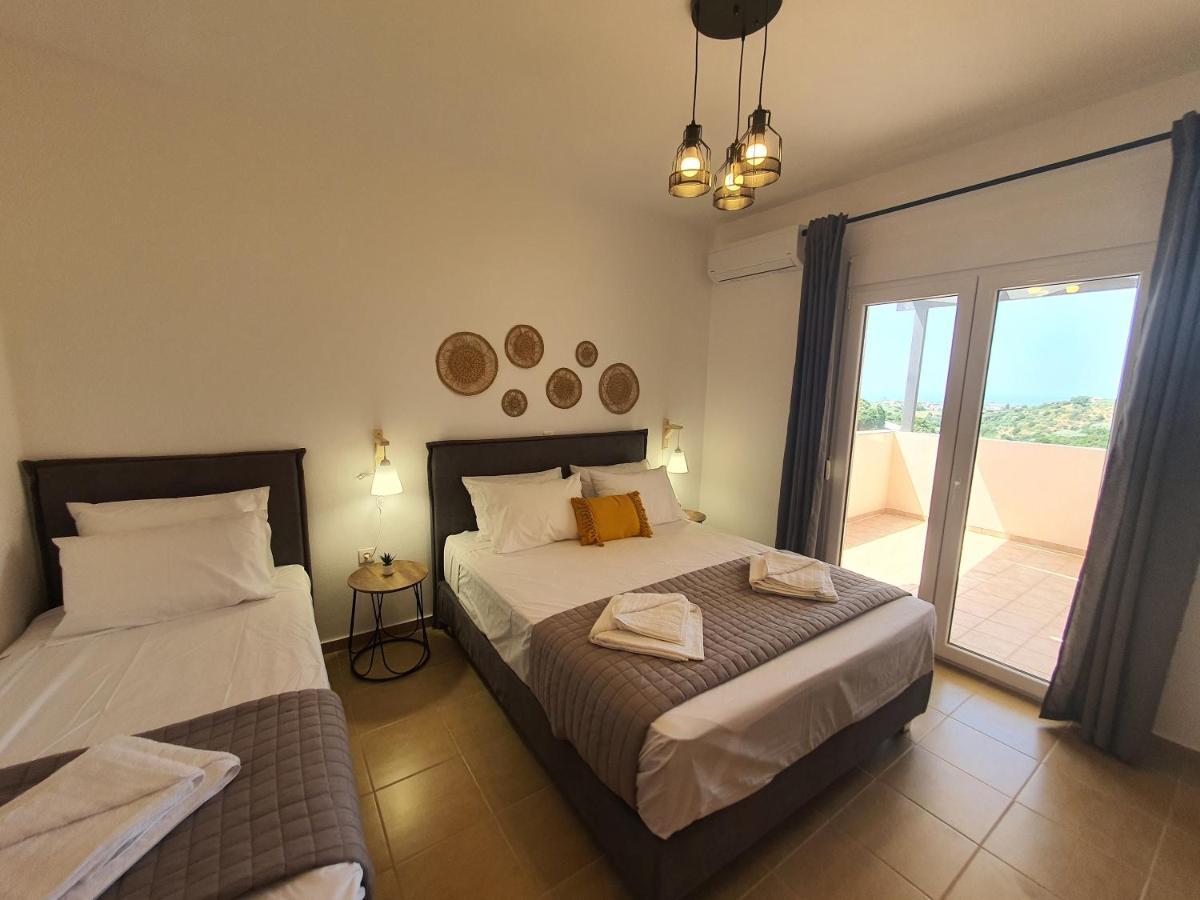 Natural View Villa With Private Pool Skouloúfia 外观 照片
