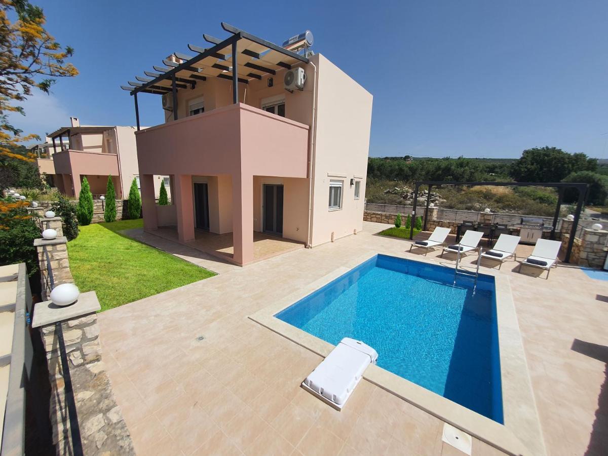 Natural View Villa With Private Pool Skouloúfia 外观 照片