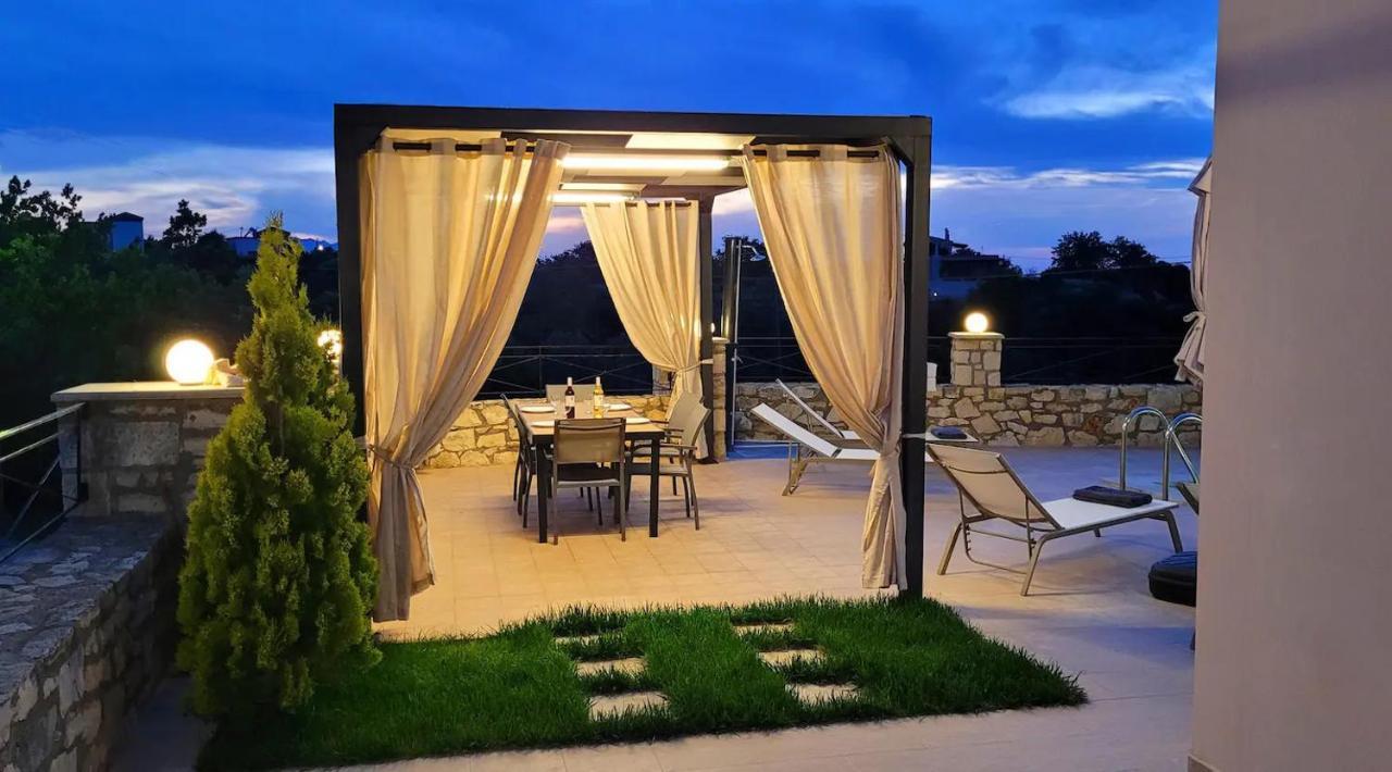 Natural View Villa With Private Pool Skouloúfia 外观 照片