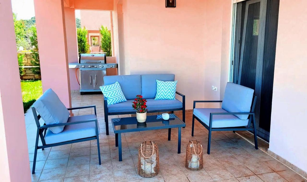 Natural View Villa With Private Pool Skouloúfia 外观 照片